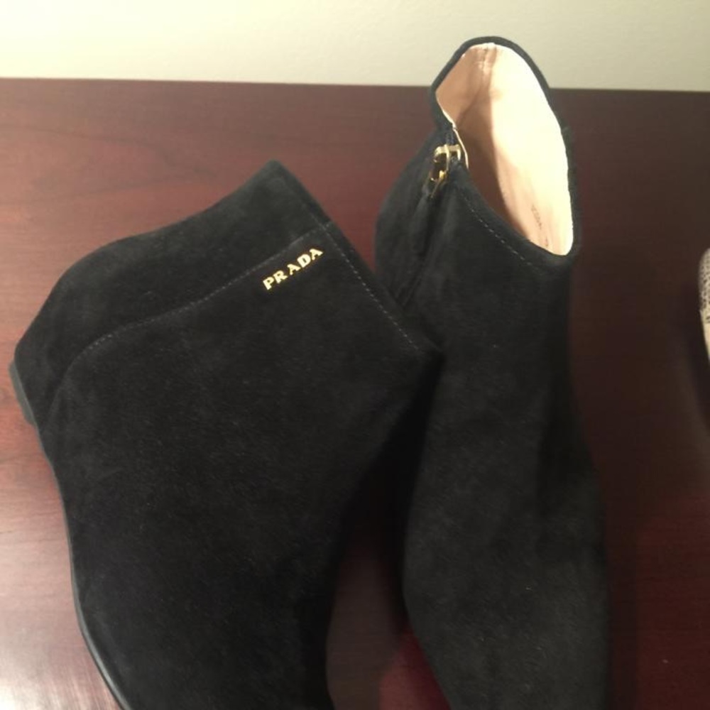 Authentic Prada booties